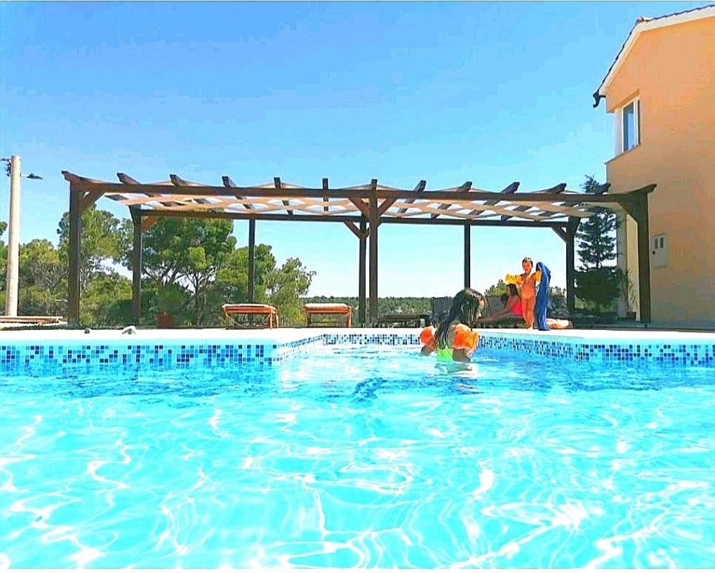 Villa Scolopax Rusticola Skradin With Heated Pool Exterior foto