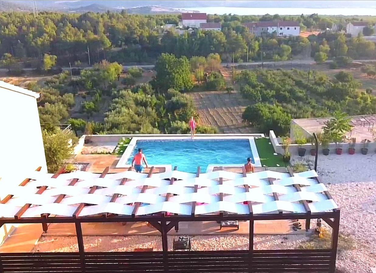 Villa Scolopax Rusticola Skradin With Heated Pool Exterior foto