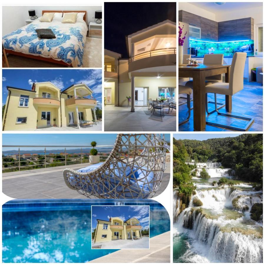 Villa Scolopax Rusticola Skradin With Heated Pool Exterior foto